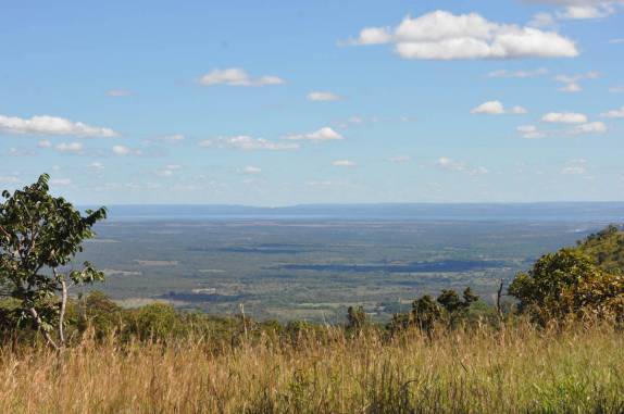 O vale do rio Tocantins, visto de Taquaruçu - TO